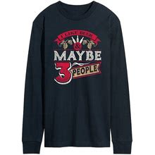 Men's Like Beer And Maybe 3 People Tee, Size: XL, Blue