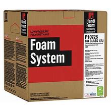 HANDI-FOAM P12055G Insulation Spray Foam Sealant Kit, 41 Lb, Two Cylinders,