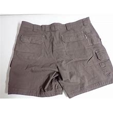 Duluth Trading Flex Fire Hose Cargo Shorts Flat Front Men's Size 44