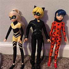 Playmates Miraculous Ladybug Doll Lot - Toys & Collectibles | Color: Yellow