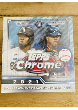 2021 Topps Chrome Baseball Mega Box 10 Exclusive X-Factor Parallels