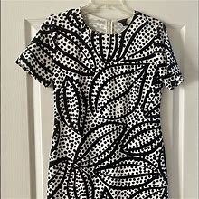 Ann Taylor Dresses | Ann Taylor Dress - Rarely Worn | Color: Black/White | Size: 2