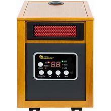 Dr Infrared Heater 1500-Watt Infrared Portable Space Heater With Humidifier And Dual Heating System