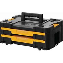 TSTAK Tool Storage Organizer With Double Drawers, Holds Up To 16.5 Lbs.