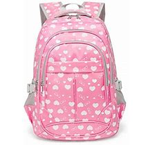 BLUEFAIRY Girls Backpack Kids Elementary School Bags Child Bookbags Waterproof Lightweight Travel Sturdy Durable Gift Mochila Para 5.6.7.8.9.10 Ninas