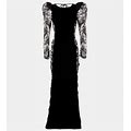 Alessandra Rich Dresses - Black - Maxi Dresses Size US 10