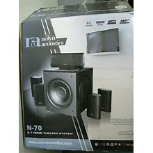 Nolyn Acoustics N-70 5.1 Home Theater System (Open Box-Please Read)