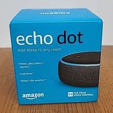 Amazon Echo Dot (3Rd Generation) Smart Speaker - Charcoal