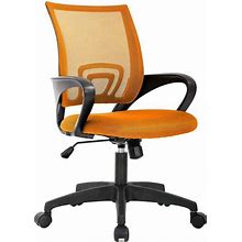 Home Office Chair Ergonomic Desk Chair Mesh Computer Chair With Lumbar Support Armrest Executive Rolling Swivel Adjustable Mid Back Task Chair For