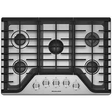 KCGS350ESS Kitchenaid 30' 5-Burner Gas Cooktop With Simmer Burner - Stainless Steel