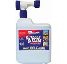 1Pc 30 Seconds 30 Seconds 6430S Outdoor Cleaner, 64 Oz