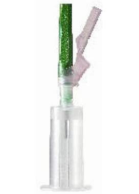 Bd Vacutainer® Eclipse™ Blood Collection Needles Needle, 22G X 1¼", Pre-Attached Holder, Green Shield, 100/Cs (Drop Ship Requires Pre-Approval)