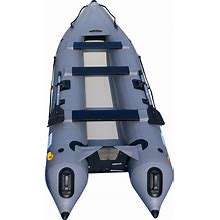 BRIS 14.1ft Inflatable Kayak Canoe Boat Fishing Tender Poonton Dinghy Boat