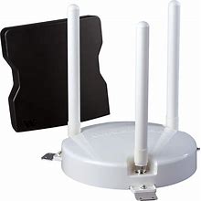 Winegard WF-3000 White Connect WF1 Wifi Extender (Secure RV Internet, 3X High Performance Antennas, RV Wifi Booster (White Outdoor Unit))