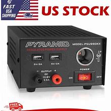 Pyramid Universal Compact Bench Power Supply 7 Amp AC-Dc Converter Power Supply