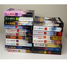CJ Box Joe Pickett Series Book Lot Of 19 Western Detective Books 1-7 & 9-20