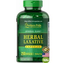 Puritans Pride Herbal Laxative-250 Capsules, 250 Count