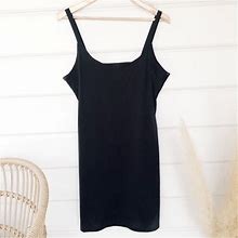 Msk Dresses | Black Slip Dress | Color: Black | Size: 12