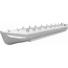 Pontoon Boat Log Float Tube | 22 ft X 25 Inch W/ Dual Strakes