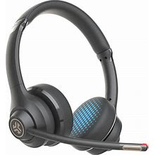 Jlab Go Work Gen 2 Wireless Headsets With Microphone | 55+ Playtime | PC Bluetooth Headset And Multipoint Connect To Laptop Computer And Mobile | Wir