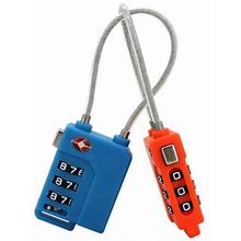 Tsa Padlock Travel Smart Combination Locks 3 Digit Password Resettable Security Lock Code For Suitcase Luggage Bag Suit