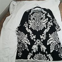 Haani Dresses | Black And White Sheath Dress | Color: Black/White | Size: 2X