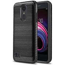 Phone Case For [LG Rebel 4 LTE (L212VL, L211BL)], [Modern Series][Black] Shockproof Cover [Impact Resistant][Defender] For Rebel 4 LTE (Tracfone, Simple Mobile, Straight Talk, Total Wireless)
