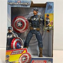 Hasbro Marvel Captain America Figure - New Toys & Collectibles | Color: Blue
