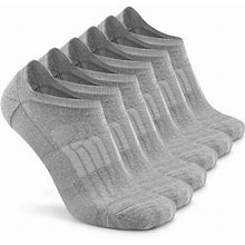 Busy Socks Men's Merino Wool Athletic Socks, 3 Pack,Large,Grey