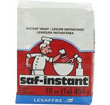 Saf Instant Yeast 1Pound Pouches Pack Of 4, 1 Pound (Pack Of 4)