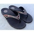 Vionic Shoes | Vionic Mens Flip Flop Slide In Sandals Size 11 Brown/Tan Good Used Cond. | Color: Black | Size: 11