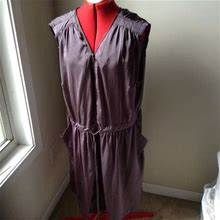 Lys Dresses | Lys Zipper Front/Back Dress W/ Pockets | Color: Gray | Size: 1X
