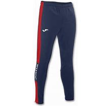 Joma Youth Unisex Teamwear Champion IV Navy Blue Red Jogger Training Pants NWT