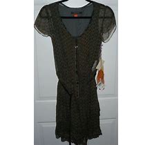 Women's Boss Hugo Boss Amelia Orange Label Silk Layered Dress 4 ( $650