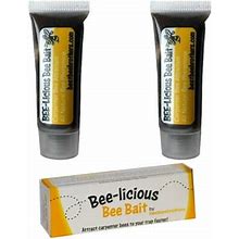 Bee-Licious Bee Bait 2 Pack By Best Bee Brothers Attractant For Carpenter Bees