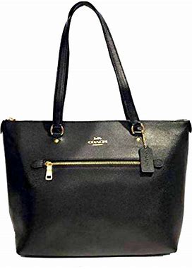 Coach Bags | Bnwt Coach Gallery Tote Bag | Color: Black/Gold | Size: Os