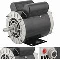 2Hp Air Compressor Electric Motor One Phase 56 Frame SPL 3450 RPM ODP 5/8 2Hp SPL Air Compressor Single Phase Electric Motor 3450Rpm 5/8"Shaft High To