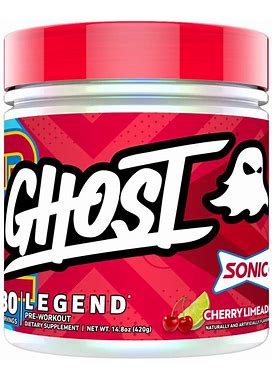 GHOST Legend V3 Prevegan -Workout Vegan - Sonic Cherry Limeade (30 Servings)