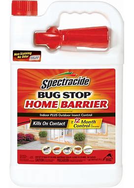 Spectracide 1-Gallon Bug Stop Home Barrier Insect Killer Trigger Spray | HG-96098