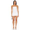 Camila Coelho Wynwood Mini Dress - White - Mini Dresses Size L