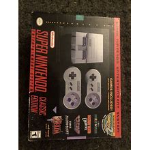 Super Nintendo Entertainment System SNES Classic Edition BRAND NEW!