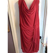 Antthony Design Originals Dress Red Sleeveless Sz 2X