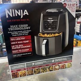 Ninja Af161 5.5Qt 1750W 120V Air Fryer - Gray
