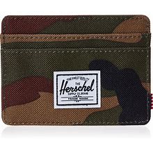 Herschel Unisex Adult Charlie Rfid Card Case Wallet, Woodland Camo, One Size US