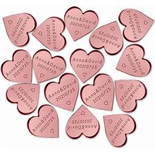 Personalized Wedding Favours Wedding Favours For Guests Party Wedding Decorations Mr & Mrs Any Text Wedding Heart Favours Love Heart Little Mini Gift