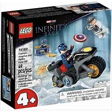 BRAND NEW Lego Marvel Captain America And Hydra Face-Off RETIRED 76189