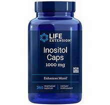 Life Extension, Inositol Caps 1000 Mg, 360 Veg Capsules
