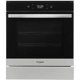 Whirlpool - 24" Built-In Single Electric Convection Wall Oven With Adjustable Self-Clean Cycle - Stainless Steel