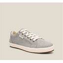 Taos Star Lace-Up Sneakers For Women, Perfect For Walking & Travel, Plantar Fasciitis & Arch Support, Size 10, Grey Wash Canvas