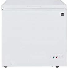 7.0 Cu. Ft. Manual Defrost Chest Freezer In White